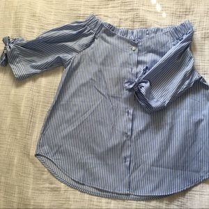 Haute Project Off-the-Shoulder Blouse